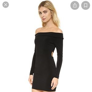 Elizabeth and James cyanea dress black with tags